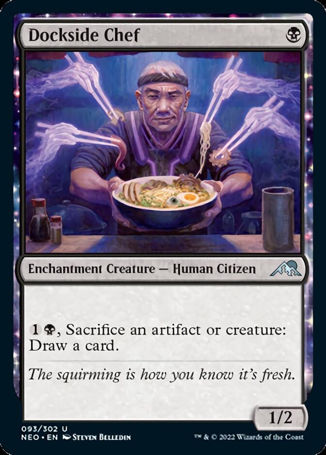 Dockside Chef [Kamigawa: Neon Dynasty] MTG Single Magic: The Gathering    | Red Claw Gaming