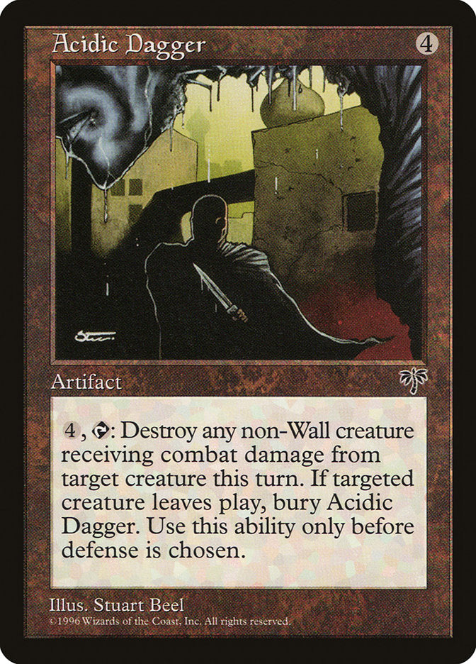 Acidic Dagger [Mirage] MTG Single Magic: The Gathering | Red Claw Gaming