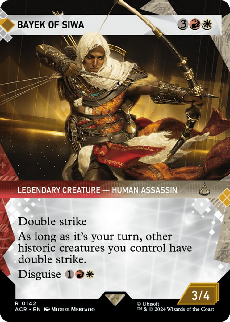 Bayek of Siwa (Showcase) [Assassin's Creed] MTG Single Magic: The Gathering | Red Claw Gaming