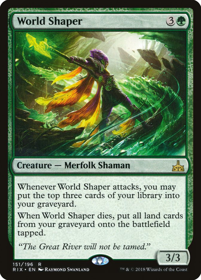 World Shaper [Rivals of Ixalan] MTG Single Magic: The Gathering | Red Claw Gaming