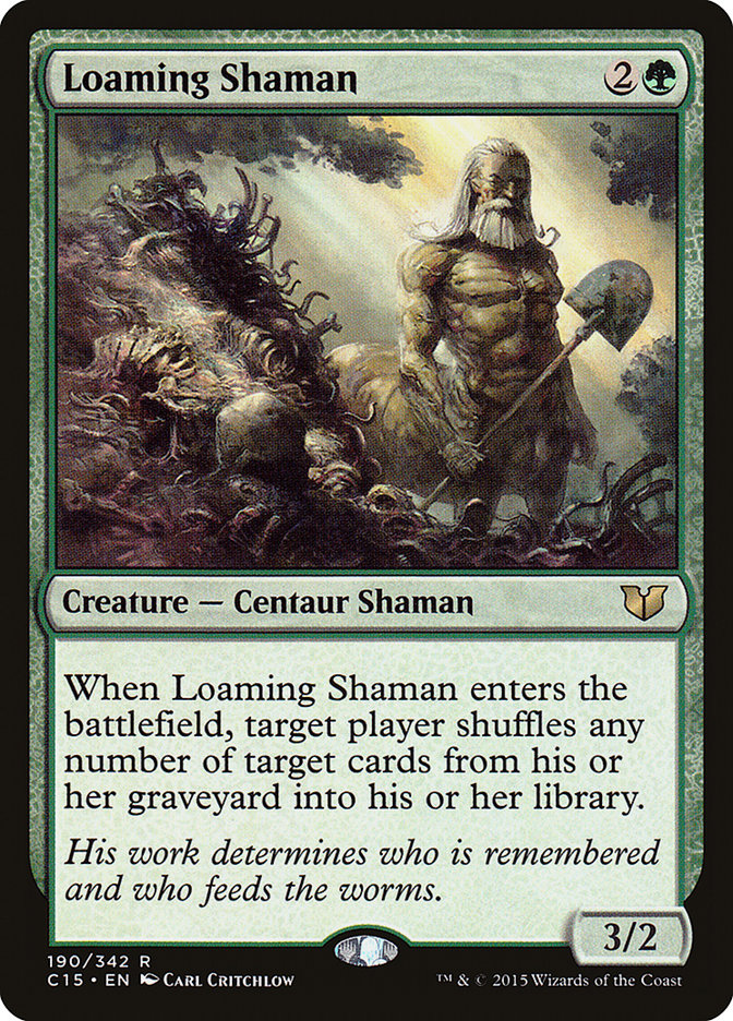 Loaming Shaman [Commander 2015] MTG Single Magic: The Gathering | Red Claw Gaming