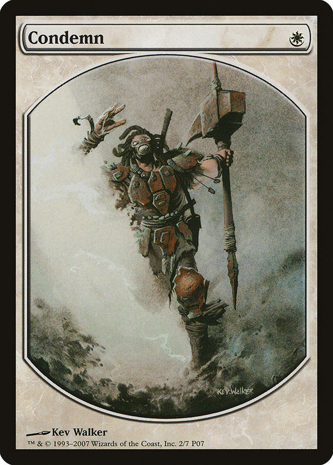 Condemn [Magic Player Rewards 2007] MTG Single Magic: The Gathering | Red Claw Gaming