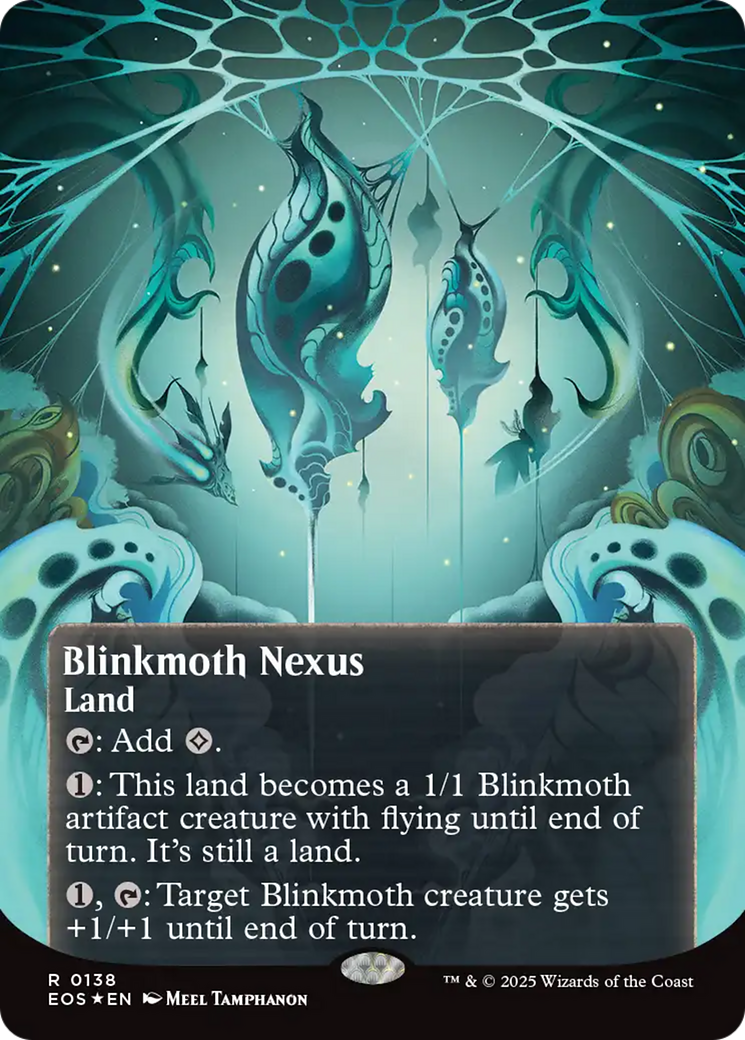 Blinkmoth Nexus (0138) (Borderless) (Galaxy Foil) [Edge of Eternities: Stellar Sights] MTG Single Magic: The Gathering | Red Claw Gaming