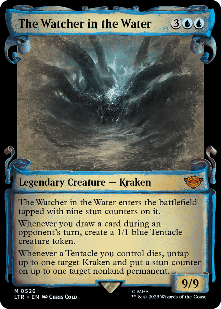 The Watcher in the Water [The Lord of the Rings: Tales of Middle-Earth Showcase Scrolls] MTG Single Magic: The Gathering | Red Claw Gaming