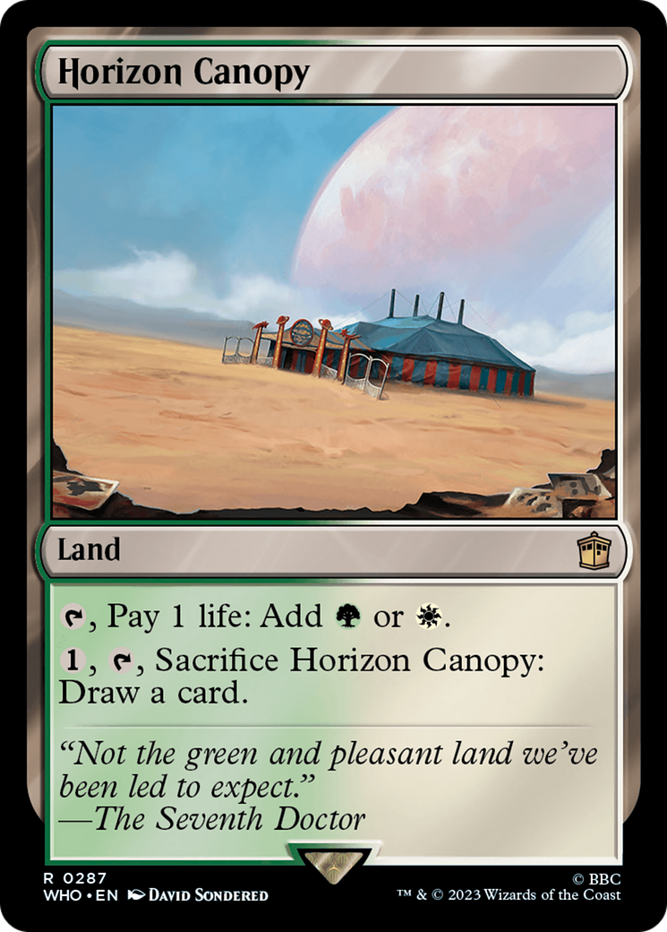 Horizon Canopy [Doctor Who] MTG Single Magic: The Gathering    | Red Claw Gaming