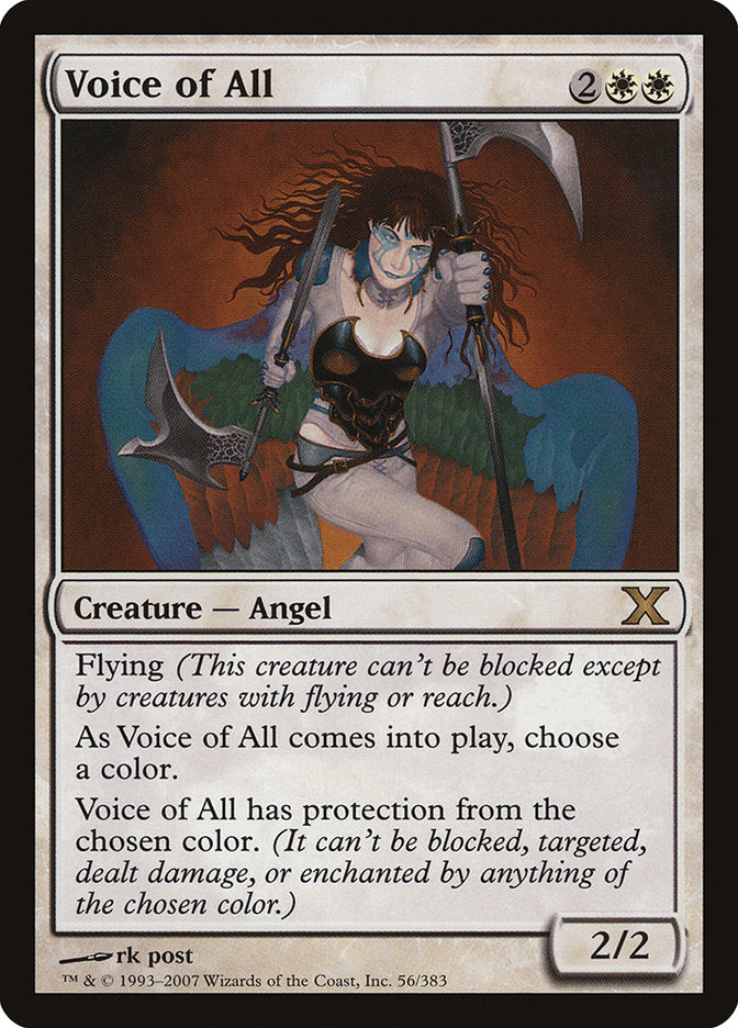 Voice of All [Tenth Edition] MTG Single Magic: The Gathering | Red Claw Gaming
