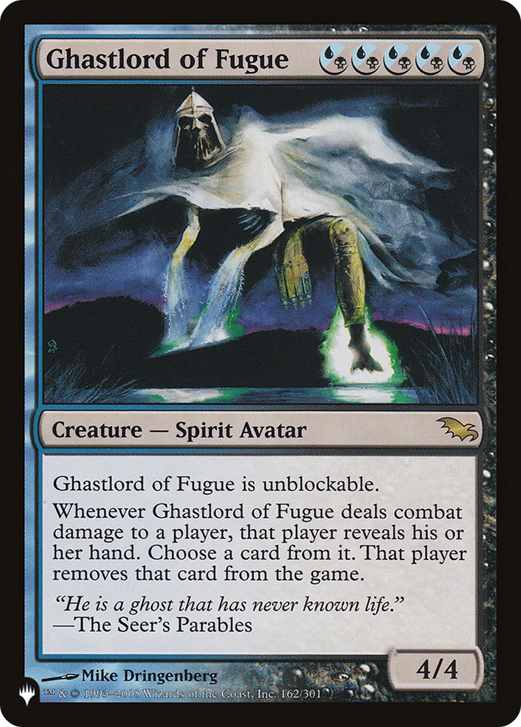 Ghastlord of Fugue [The List] MTG Single Magic: The Gathering | Red Claw Gaming