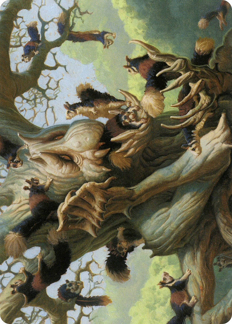Scurry Oak Art Card [Modern Horizons 2 Art Series] MTG Single Magic: The Gathering    | Red Claw Gaming