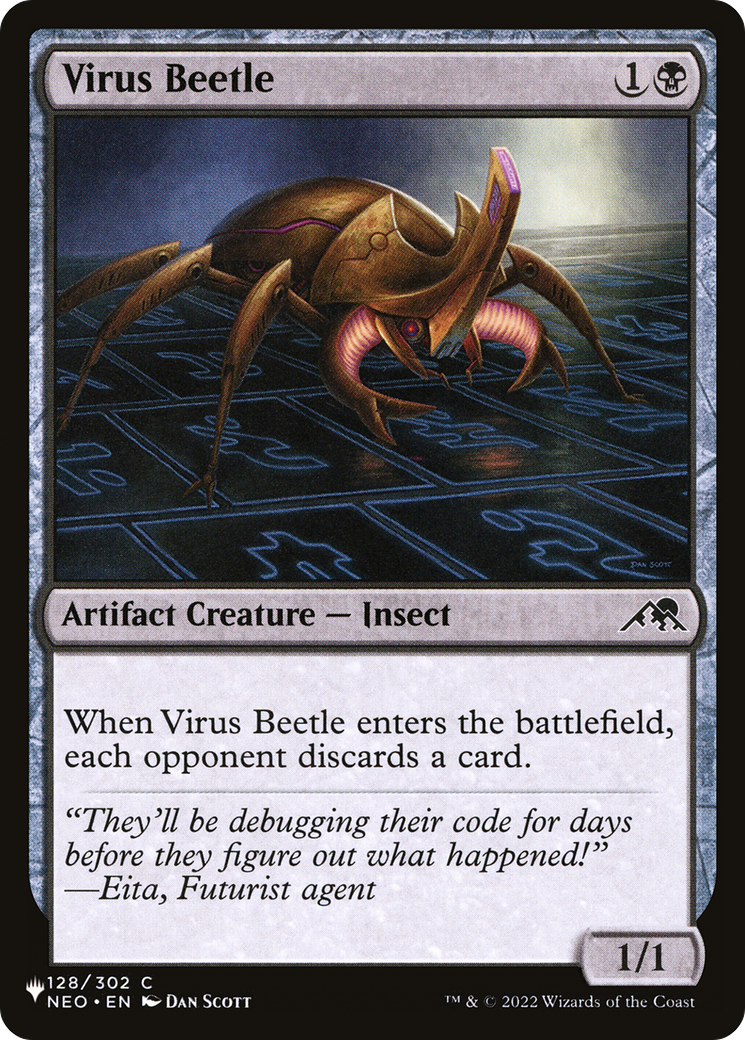 Virus Beetle [The List] MTG Single Magic: The Gathering | Red Claw Gaming