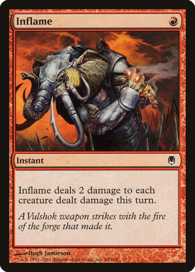 Inflame [Darksteel] MTG Single Magic: The Gathering | Red Claw Gaming