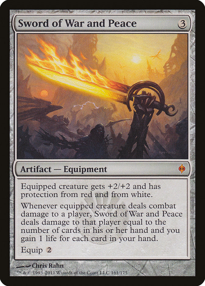 Sword of War and Peace [New Phyrexia] MTG Single Magic: The Gathering | Red Claw Gaming
