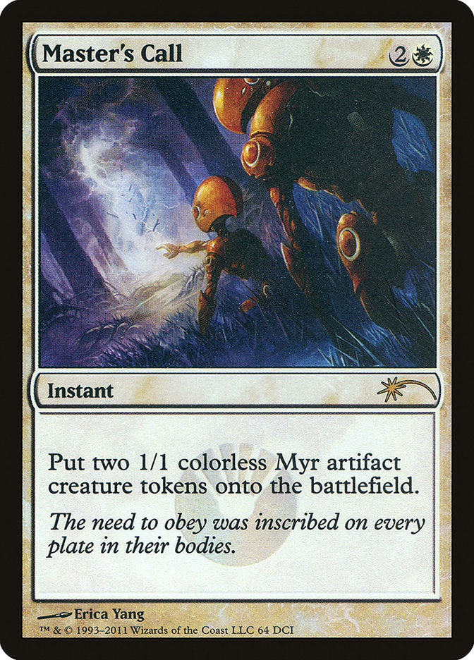 Master's Call [Wizards Play Network 2011] MTG Single Magic: The Gathering | Red Claw Gaming