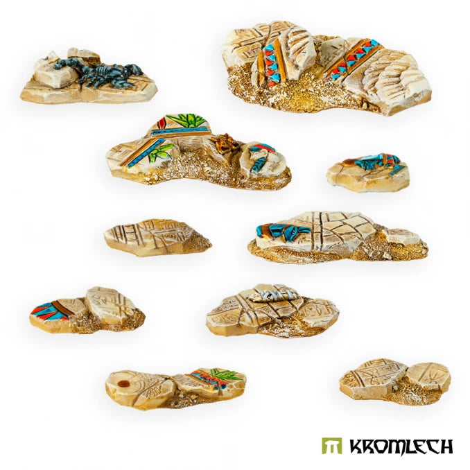 Fantasy Stygian Basing Kit Small Minatures Kromlech | Red Claw Gaming