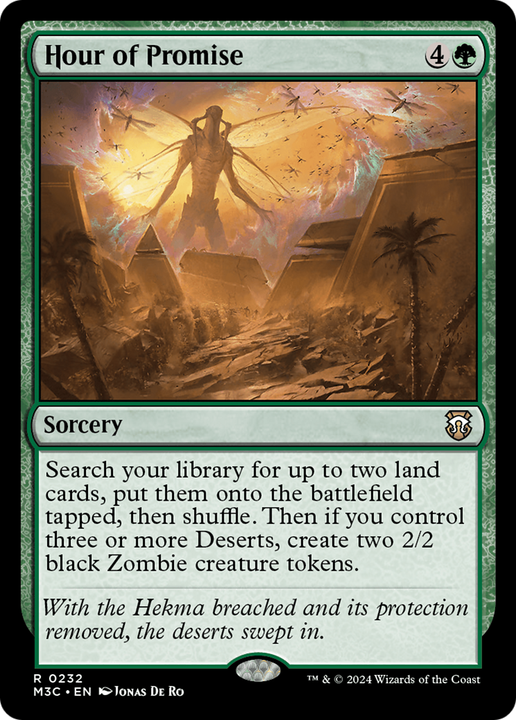 Hour of Promise (Ripple Foil) [Modern Horizons 3 Commander] MTG Single Magic: The Gathering | Red Claw Gaming