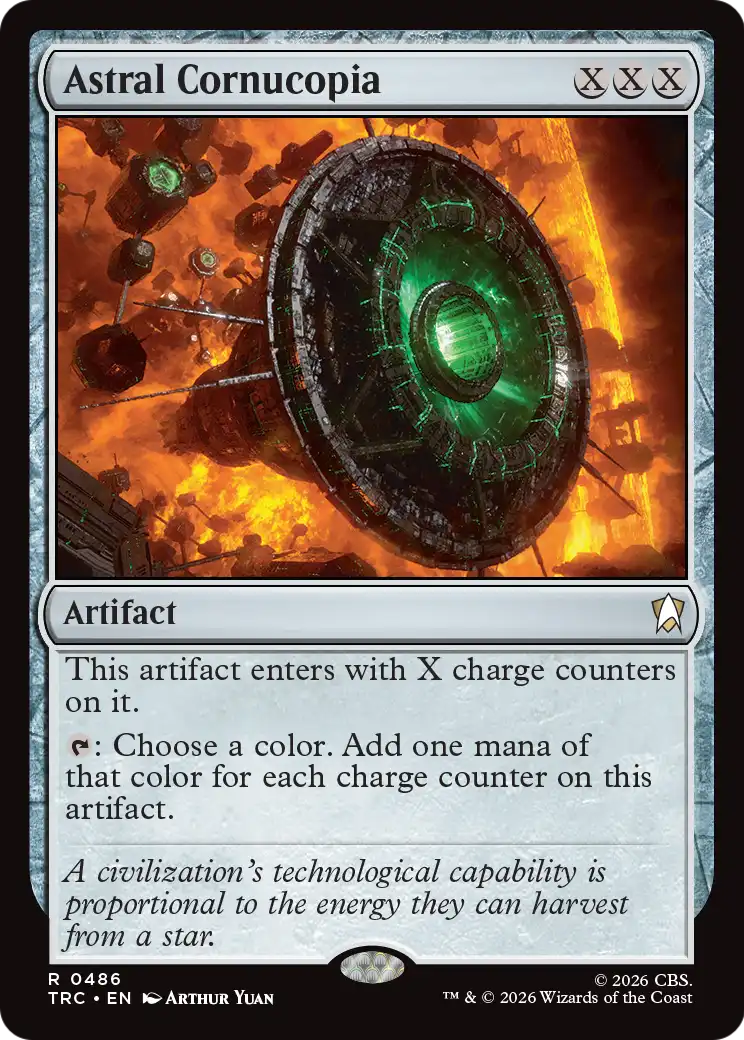 Astral Cornucopia (Surge Foil) [Star Trek Commander] | Red Claw Gaming