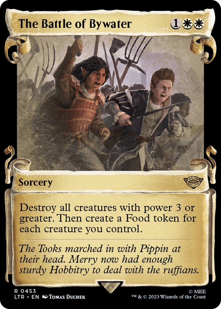 The Battle of Bywater [The Lord of the Rings: Tales of Middle-Earth Showcase Scrolls] MTG Single Magic: The Gathering | Red Claw Gaming