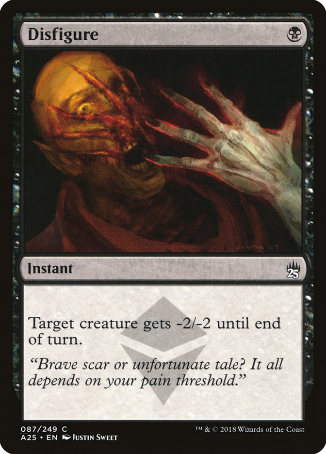 Disfigure [Masters 25] MTG Single Magic: The Gathering | Red Claw Gaming