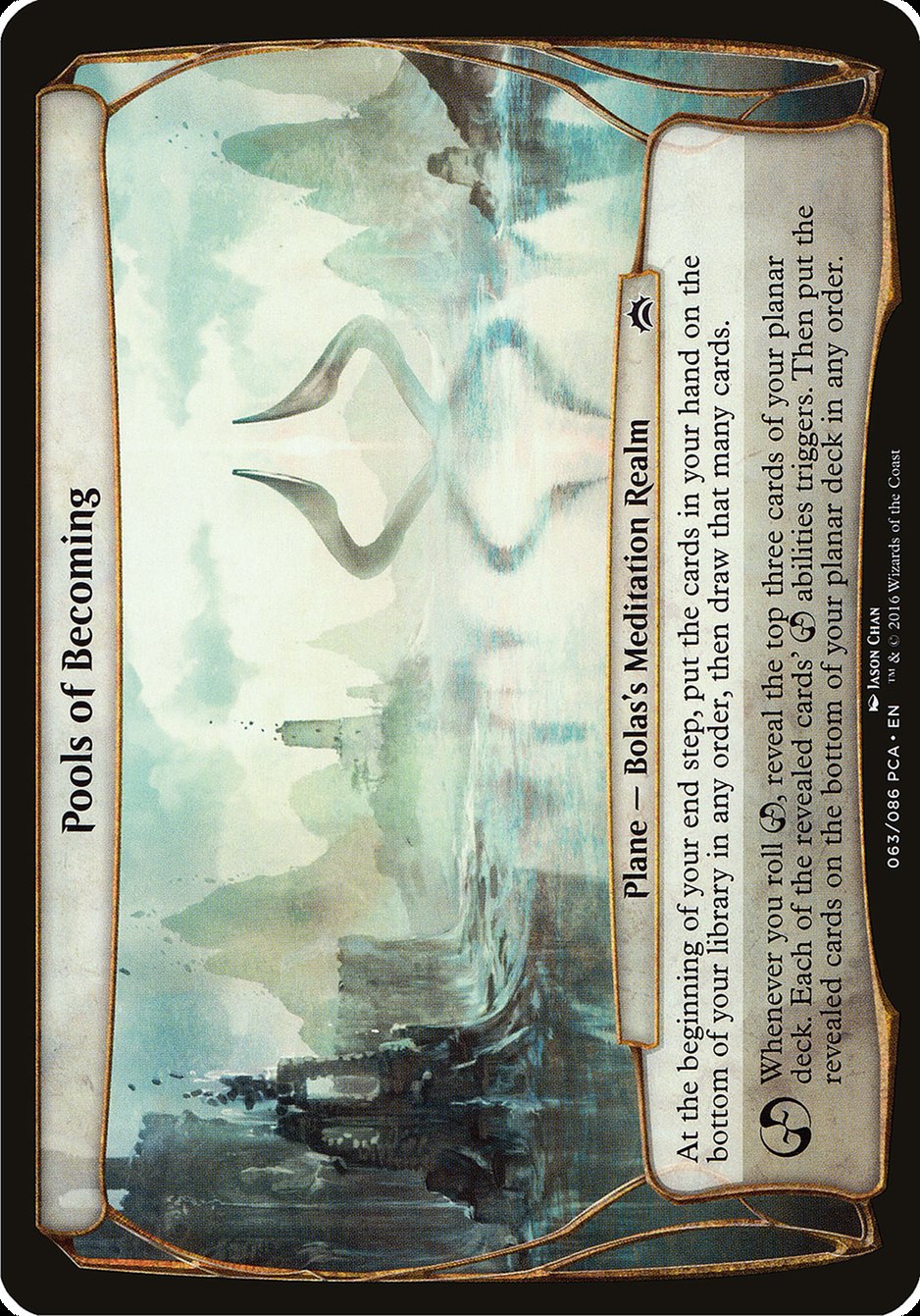 Pools of Becoming (Planes) [Planechase Anthology Planes] MTG Single Magic: The Gathering | Red Claw Gaming