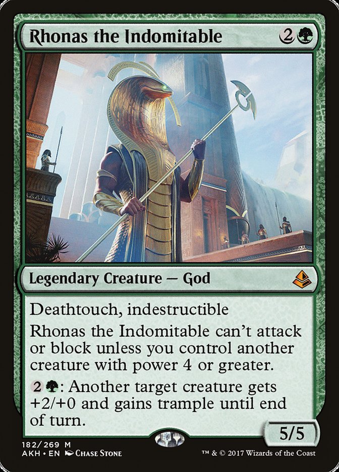 Rhonas the Indomitable [Amonkhet] MTG Single Magic: The Gathering | Red Claw Gaming