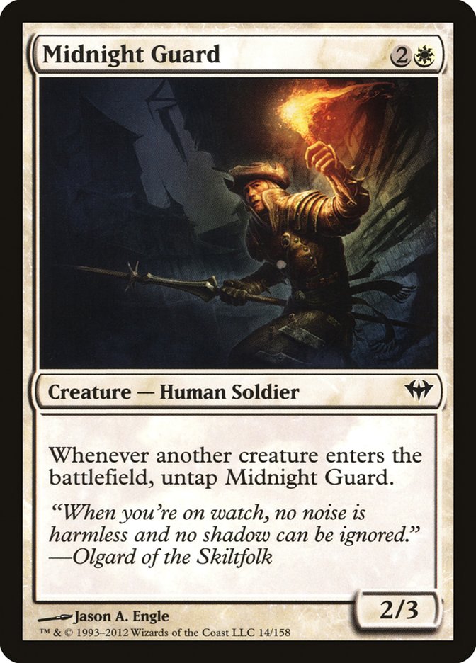 Midnight Guard [Dark Ascension] MTG Single Magic: The Gathering | Red Claw Gaming