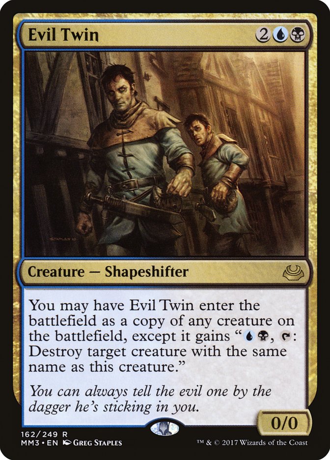 Evil Twin [Modern Masters 2017] MTG Single Magic: The Gathering | Red Claw Gaming