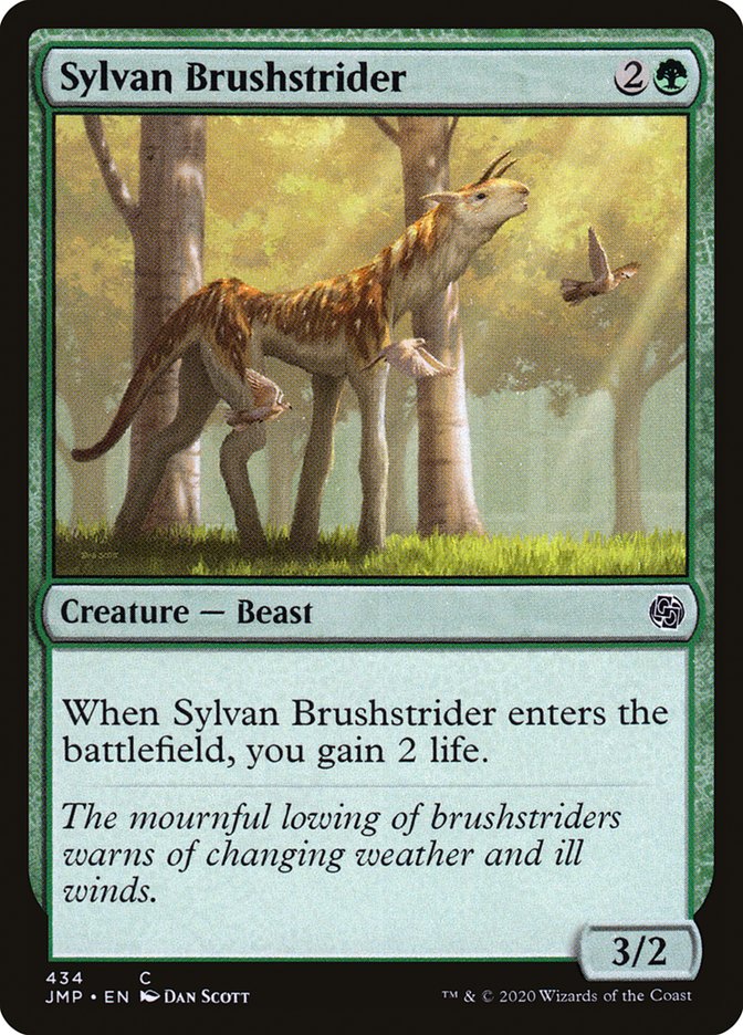 Sylvan Brushstrider [Jumpstart] MTG Single Magic: The Gathering | Red Claw Gaming