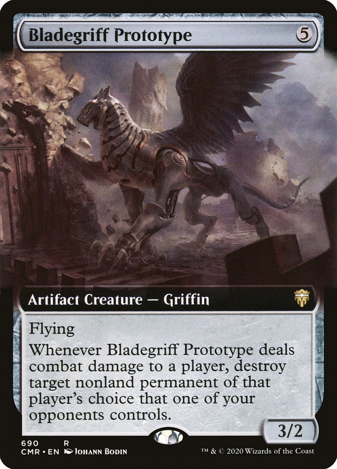 Bladegriff Prototype (Extended Art) [Commander Legends] MTG Single Magic: The Gathering | Red Claw Gaming