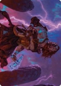 Toralf, God of Fury Art Card [Kaldheim Art Series] MTG Single Magic: The Gathering | Red Claw Gaming