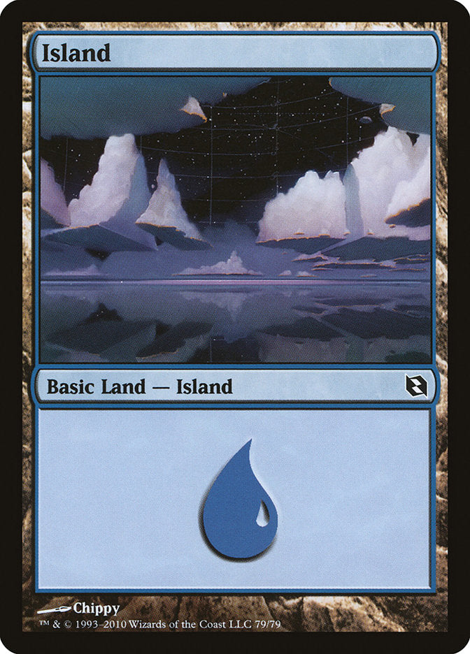 Island (79) [Duel Decks: Elspeth vs. Tezzeret] MTG Single Magic: The Gathering | Red Claw Gaming