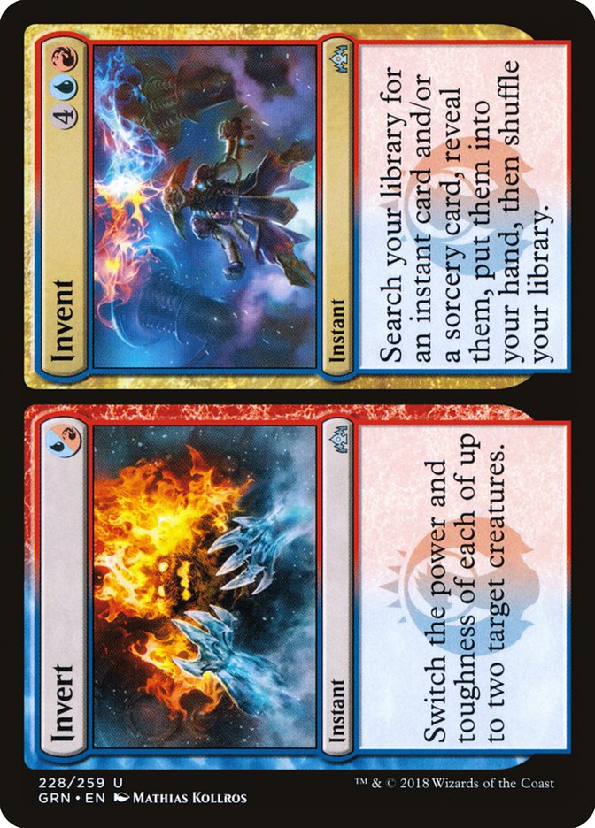 Invert // Invent [Guilds of Ravnica] MTG Single Magic: The Gathering | Red Claw Gaming