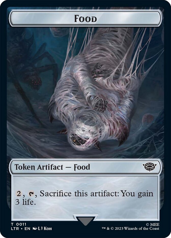 Food Token (11) [The Lord of the Rings: Tales of Middle-Earth Tokens] MTG Single Magic: The Gathering | Red Claw Gaming