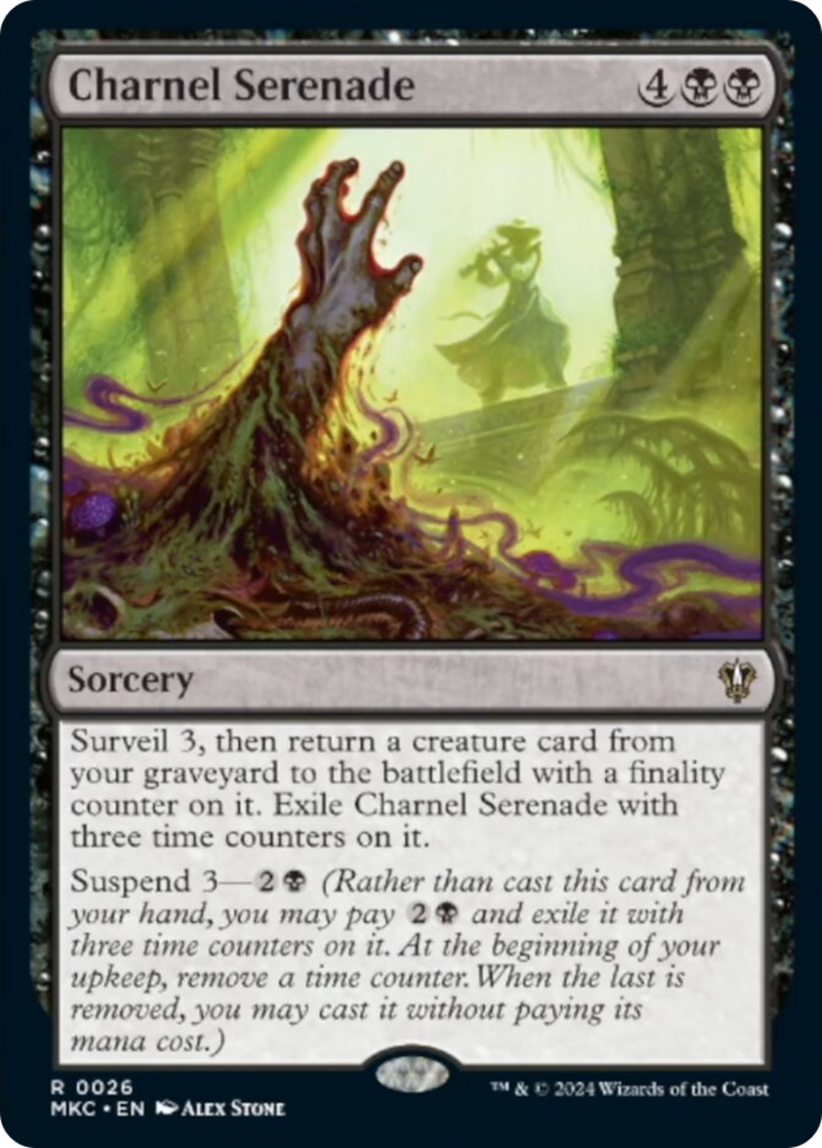 Charnel Serenade [Murders at Karlov Manor Commander] MTG Single Magic: The Gathering | Red Claw Gaming