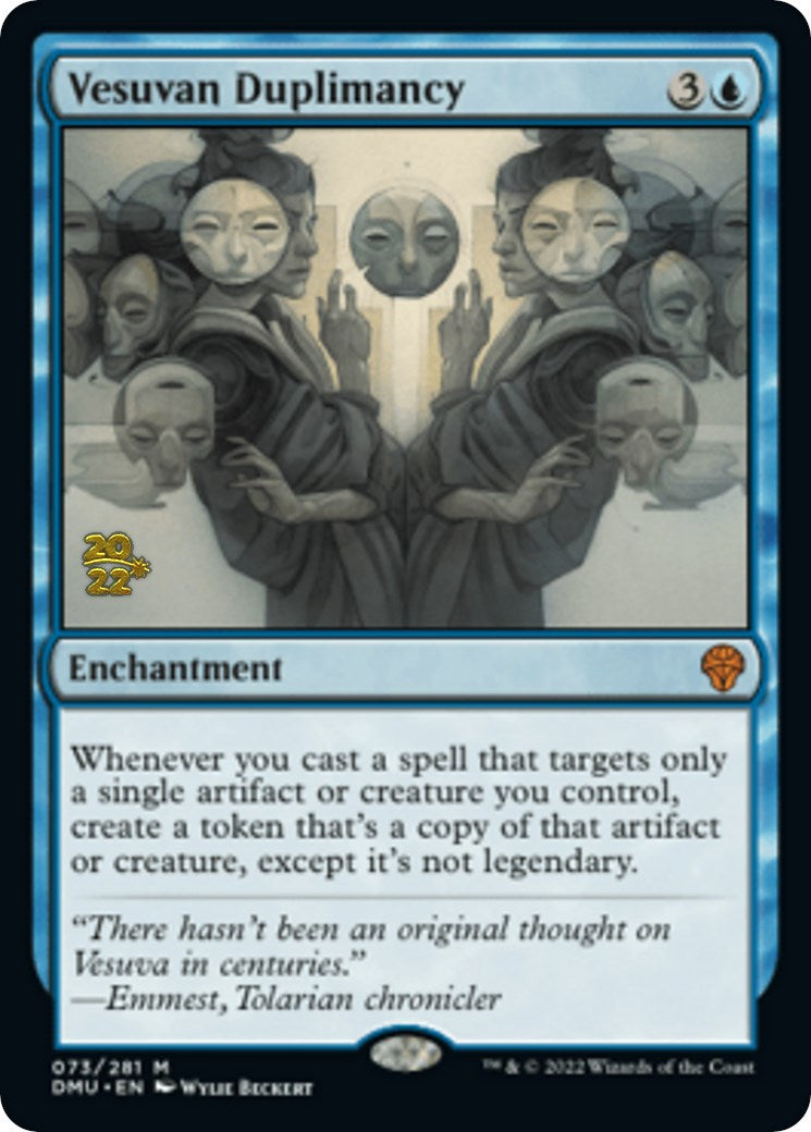 Vesuvan Duplimancy [Dominaria United Prerelease Promos] MTG Single Magic: The Gathering | Red Claw Gaming