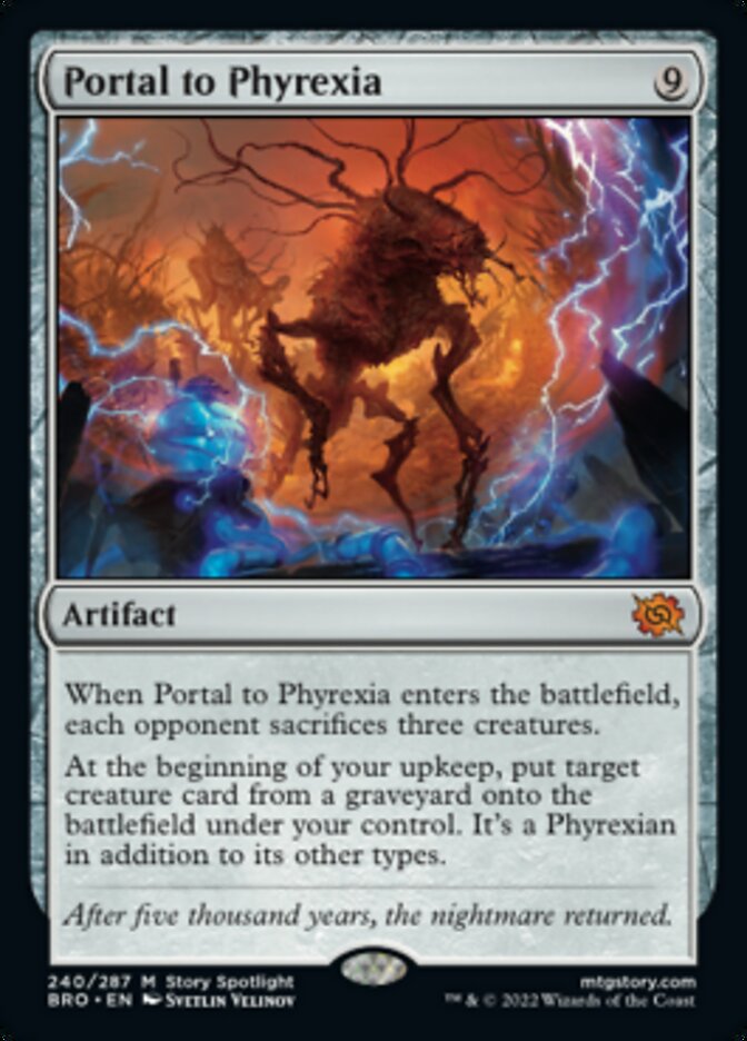 Portal to Phyrexia [The Brothers' War] MTG Single Magic: The Gathering | Red Claw Gaming