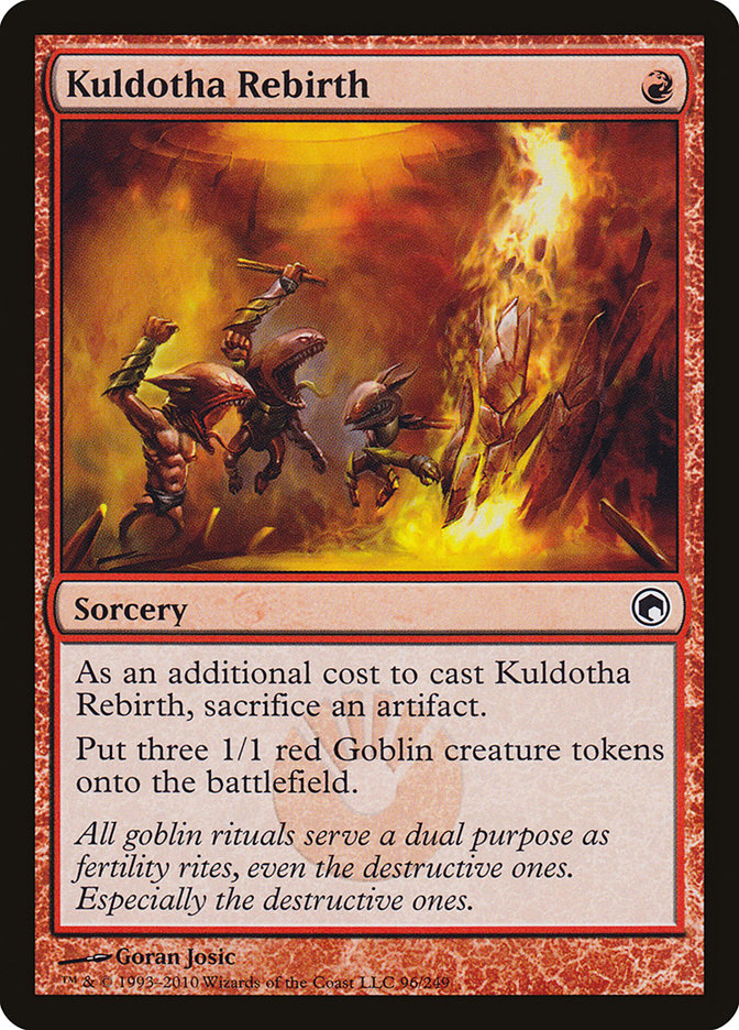 Kuldotha Rebirth [Scars of Mirrodin] MTG Single Magic: The Gathering | Red Claw Gaming