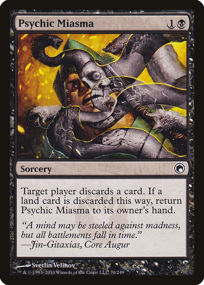 Psychic Miasma [Scars of Mirrodin] MTG Single Magic: The Gathering | Red Claw Gaming