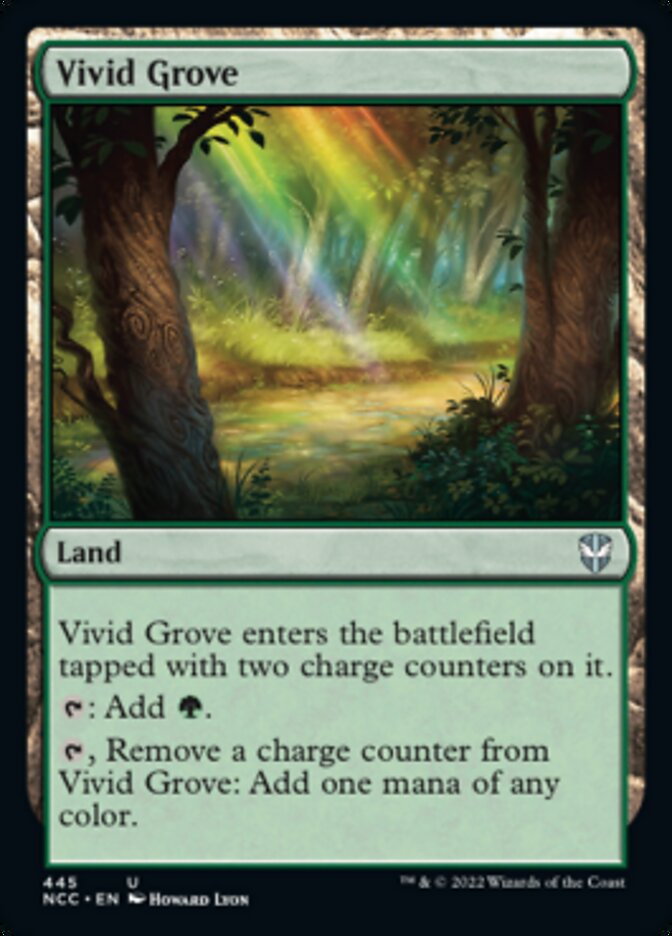 Vivid Grove [Streets of New Capenna Commander] MTG Single Magic: The Gathering | Red Claw Gaming
