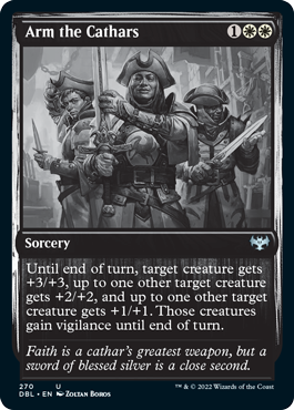 Arm the Cathars [Innistrad: Double Feature] MTG Single Magic: The Gathering | Red Claw Gaming