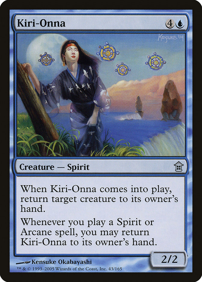 Kiri-Onna [Saviors of Kamigawa] MTG Single Magic: The Gathering    | Red Claw Gaming