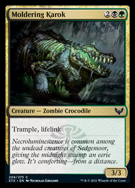 Moldering Karok [Strixhaven: School of Mages] MTG Single Magic: The Gathering | Red Claw Gaming