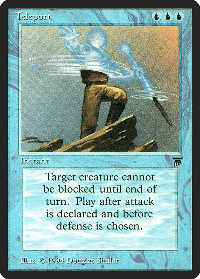 Teleport [Legends] MTG Single Magic: The Gathering | Red Claw Gaming