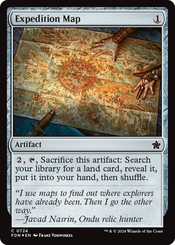 Expedition Map [Foundations] MTG Single Magic: The Gathering | Red Claw Gaming