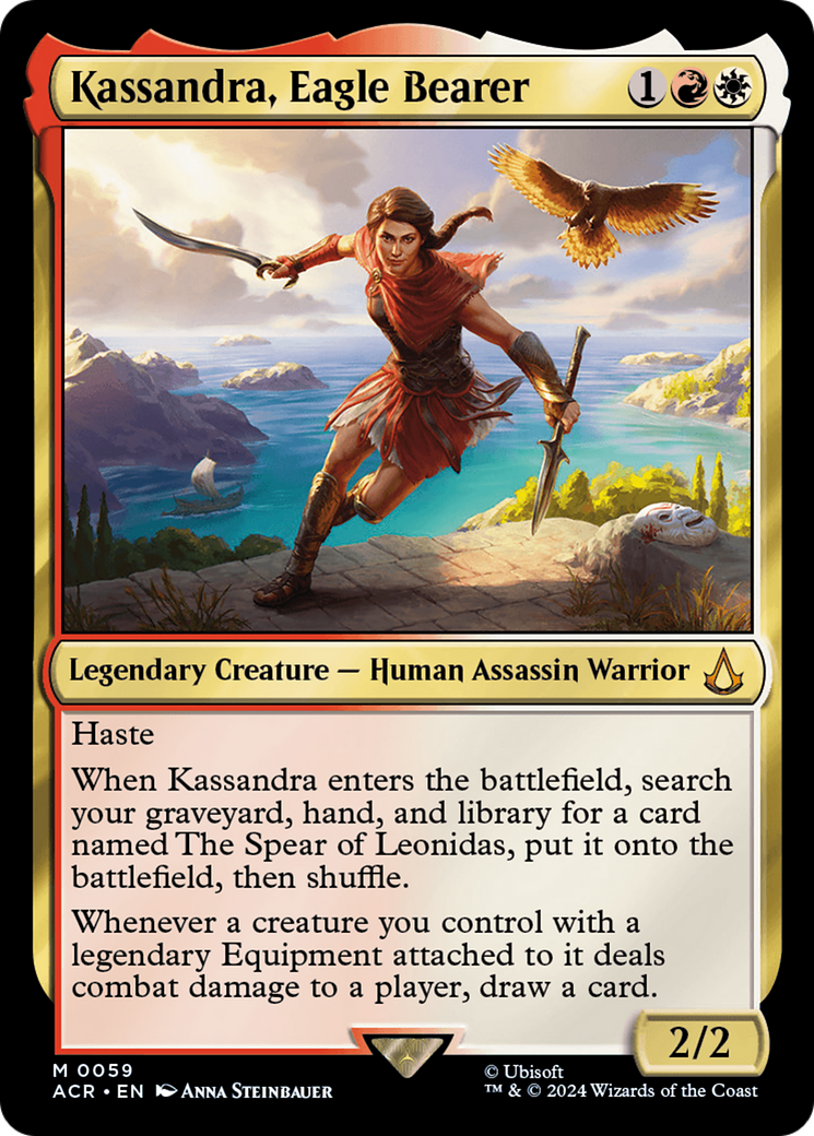 Kassandra, Eagle Bearer [Assassin's Creed] MTG Single Magic: The Gathering | Red Claw Gaming