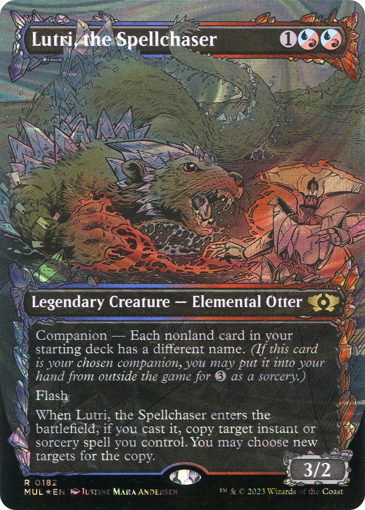 Lutri, the Spellchaser (Halo Foil) [Multiverse Legends] MTG Single Magic: The Gathering | Red Claw Gaming