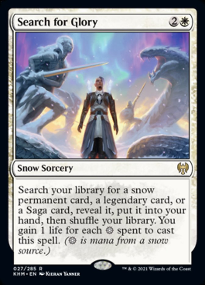 Search for Glory [Kaldheim] MTG Single Magic: The Gathering | Red Claw Gaming