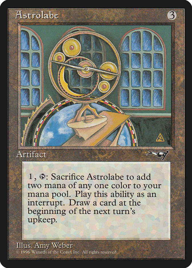 Astrolabe (Yellow Signature) [Alliances] MTG Single Magic: The Gathering | Red Claw Gaming