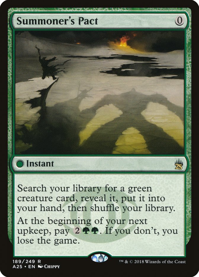 Summoner's Pact [Masters 25] MTG Single Magic: The Gathering | Red Claw Gaming