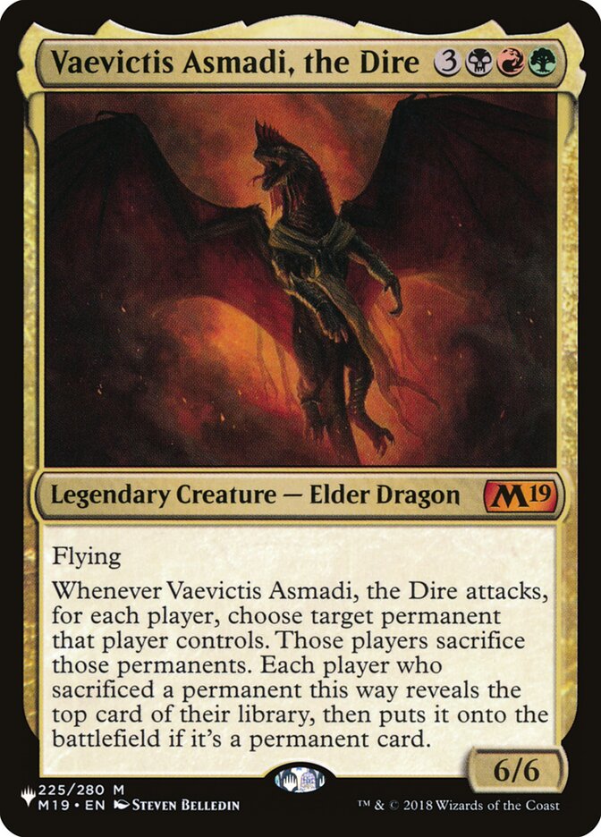 Vaevictis Asmadi, the Dire [The List] MTG Single Magic: The Gathering | Red Claw Gaming