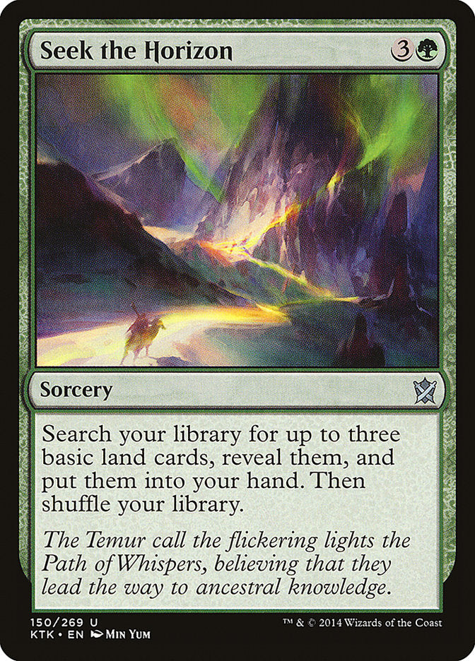 Seek the Horizon [Khans of Tarkir] MTG Single Magic: The Gathering | Red Claw Gaming