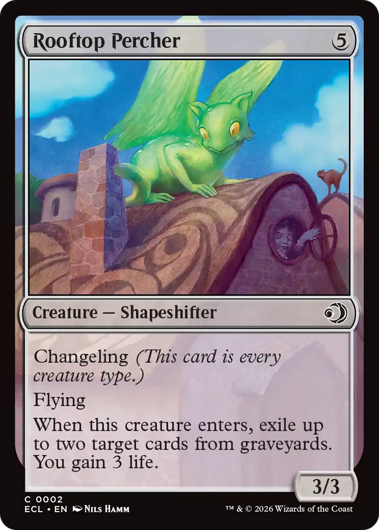 Rooftop Percher [Lorwyn Eclipsed] MTG Single Magic: The Gathering | Red Claw Gaming